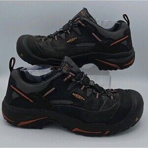 KEEN UTILITY Men’s Size 12 Braddock Steel Toe Work Shoes Sneakers 1011244
